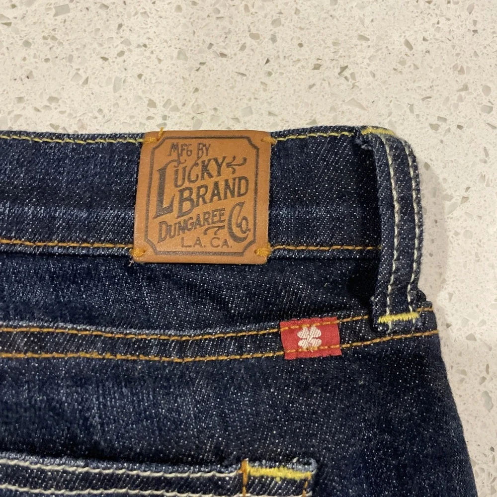 Lucky Brand Classic Rider Crop Capri‎ Jeans Womens 10/30x32  Denim